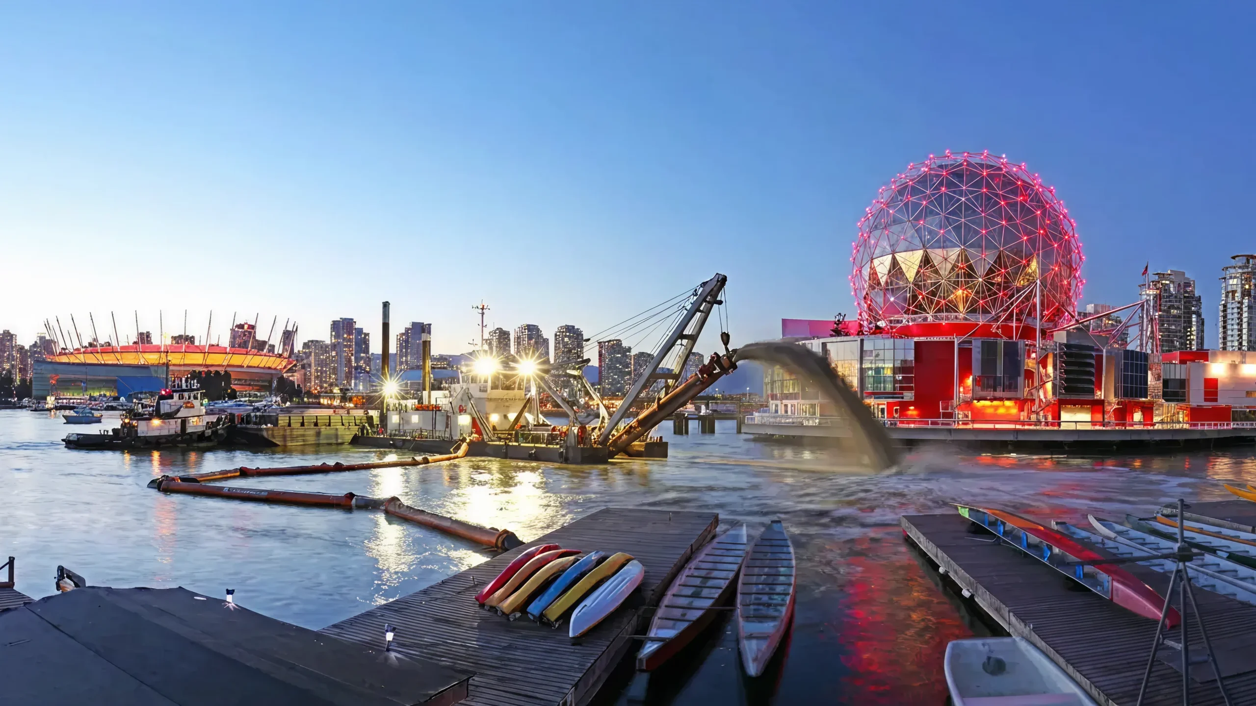 Where Pump and Dredge Direct Solutions Support Canadian Facilities